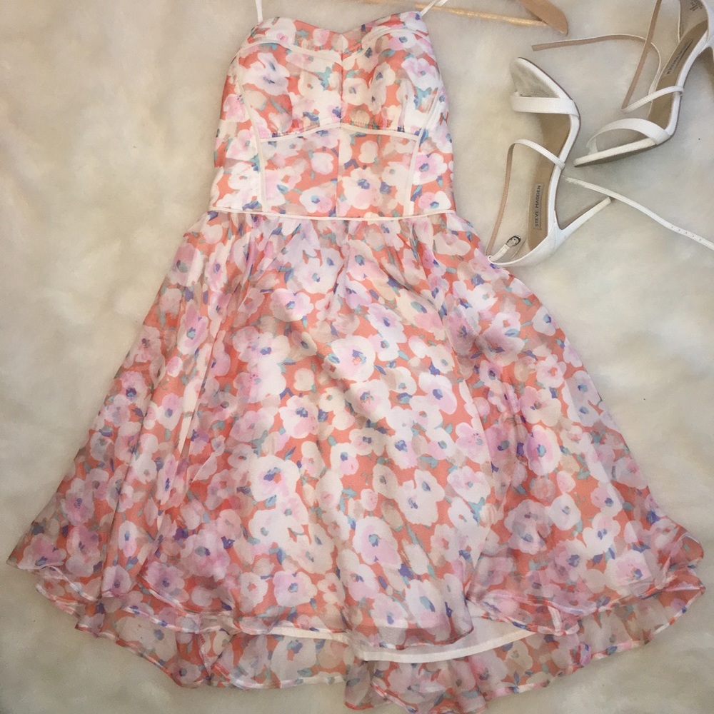 Adelyn Strapless Spring Dress